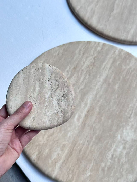 Travatine Coasters - Set of 2