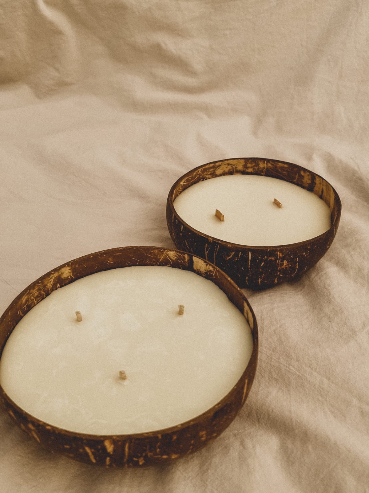 Handcrafted Small Batch Soy Candles - Coconut Shell